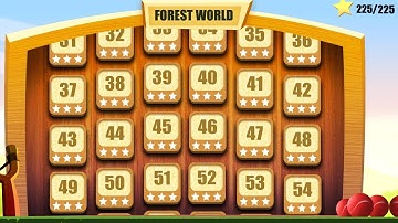 Knock Down Bottles || Forest World || Level 30 to Level 60