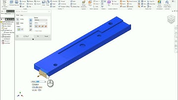 Use Extude Cut Animate Parameter To Show Milling Within Inventor Studio