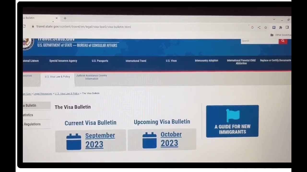 National Visa Center, Current Visa Bulletin September 2023 and October 2023 ቪዛ ፕሮሰስ