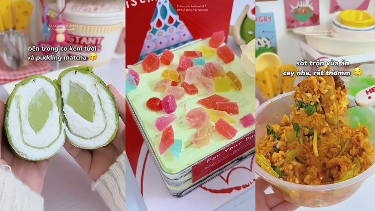 TikTok 🍰 || Tổng Hợp Những Video Mukbang Cùng Thanh Nè 😋 #tiktok #food #mukbang #xuhuong