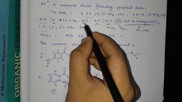 CSIR NET question solving for NMR spectroscopy 2018 june