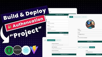 Build MERN Stack Authentication Project | JWT + Redux + Cloudinary + Nodemailer