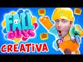 LA MIA PRIMA VOLTA SU FALL GUYS MODALITA' CREATIVA!! - è INCREDIBILE! (3 VITTORIE)