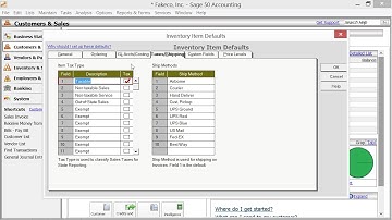 Lesson 2 4 Setting Inventory Defaults