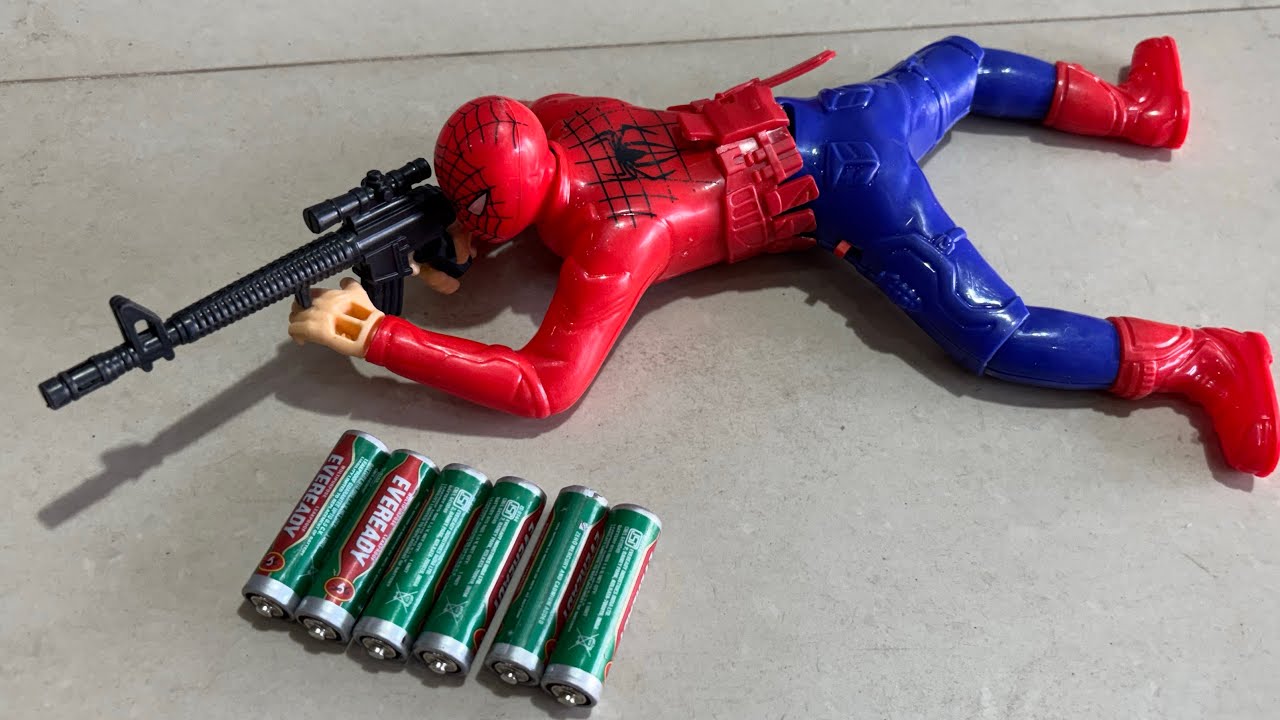 Super Hero Spider-Man Unboxing and Testing Video 