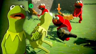 Kermit of the Wild learns KUNG FU