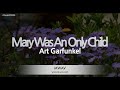 Art Garfunkel-Mary Was An Only Child (MR/Instrumental) [ZZang KARAOKE]