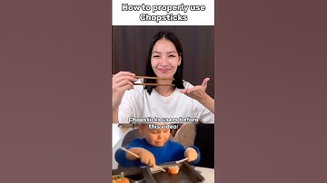 Did you also learn to use chopsticks like this?🥢😏