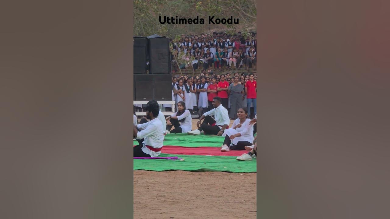 Uttimeda Koodu song flashmob #techzite2025 #flashmob #prof.sar