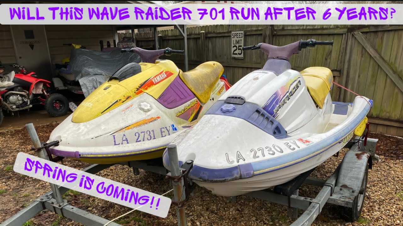 Will it start? 1996 Yamaha Wave raider 701 - YouTube