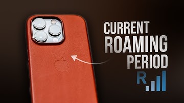 What Is Current Period Roaming on iPhone (explained)