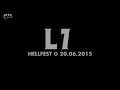 Capture de la vidéo L7   Live In Hellfest 2015
