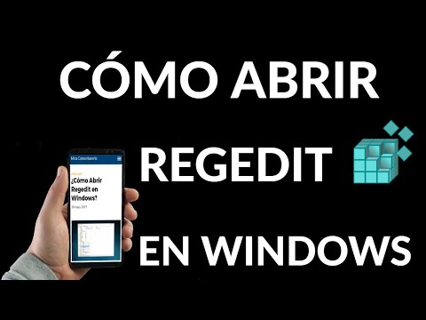 Cómo Abrir Regedit en Windows