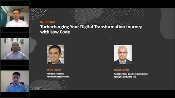 Webinar: Turbocharging Your Digital Transformation Journey with Low Code