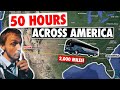 50 Hours Across America | EPIC! Greyhound Bus Journey | 2000 Miles!
