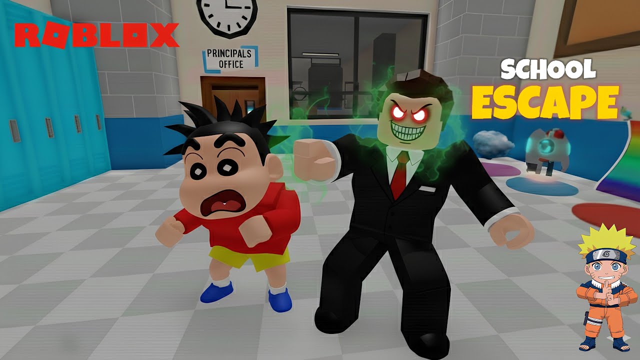 Shinchan High School Escape Obby 🏫 | Roblox