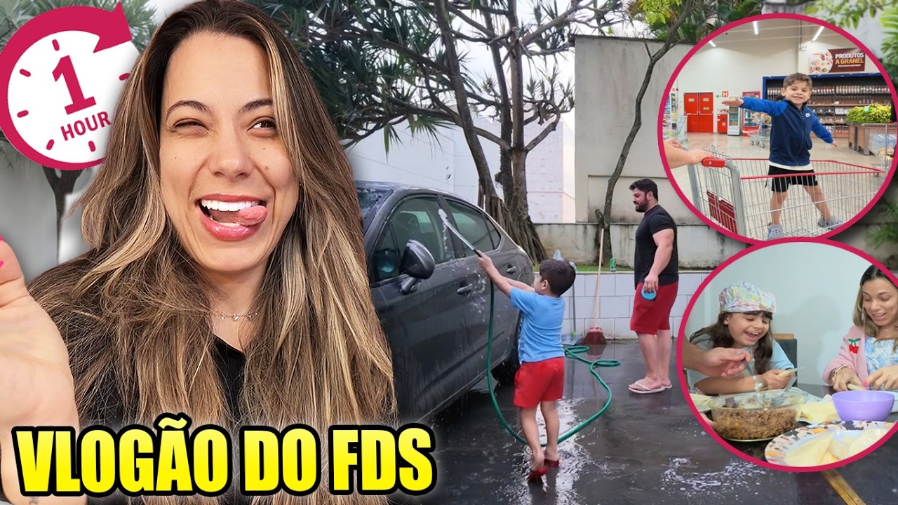 ACHEI QUE NÃO IA CONSEGUIR! 😰 Vlogão de 1 hora (Fim de Semana Real) | Kathy Castricini