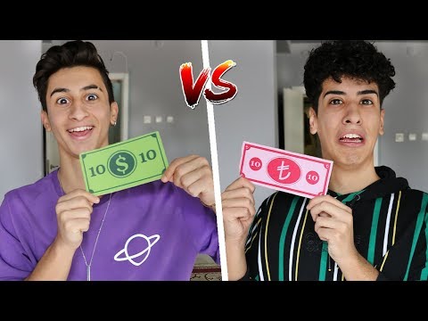 10 TL vs 10 DOLAR İLE BİR GÜN GEÇİRMEK!