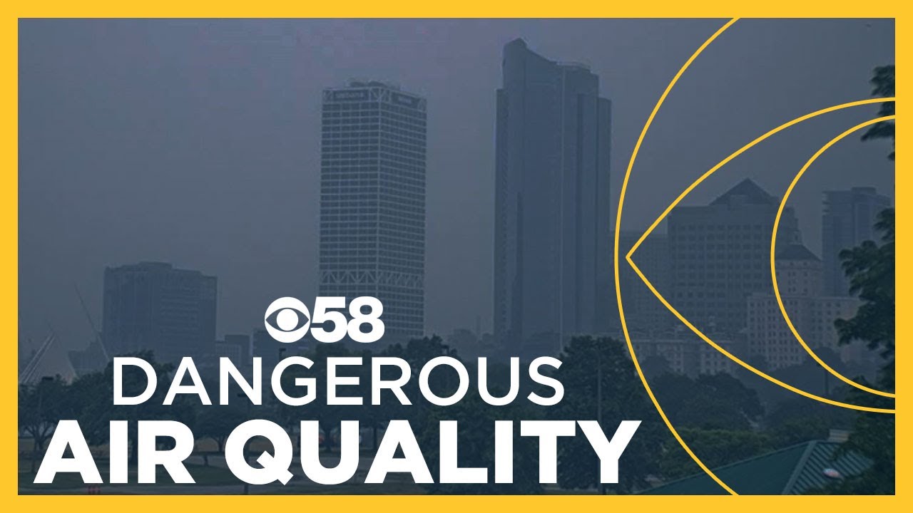 Milwaukee health officials issue air quality alert as wildfire smoke looms