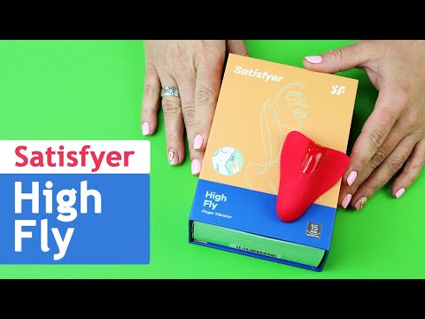 Satisfyer: High Fly - вибратор на палец, универсальный минивибратор