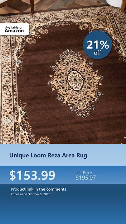 Unique Loom Reza Area Rug