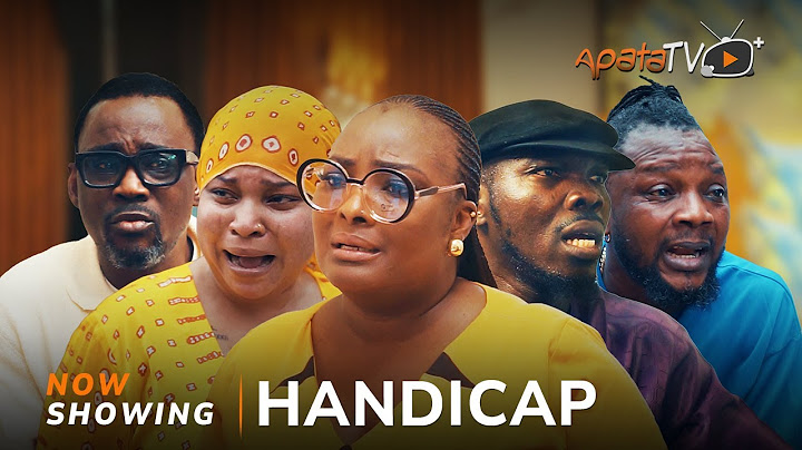 Handicap - Yoruba Movie 2025 Drama Ronke Odusanya,Bimbo Afolayan, Alapini, Pauma, Akogun, Ijebu