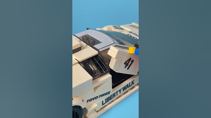 Cold Start on the LEGO Lamborghini | LEGO speed champions mods #lego #legobuild #legosets  #legocars
