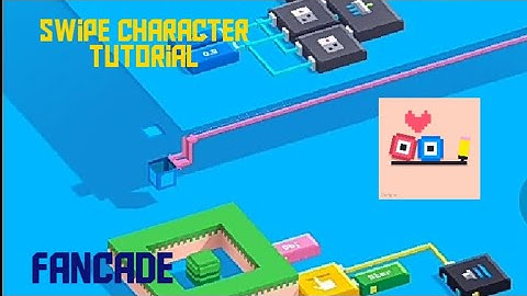 Fancade Tutorial - Swipe Character Script