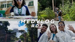 medvlog #03: semana de prova, aula prática no laboratório, visita no Parque das Tribos, etc 🌿🧪🥼