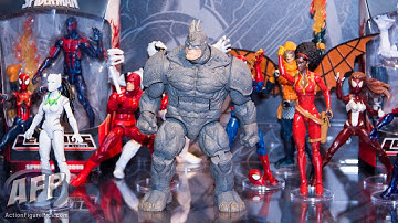 Toy Fair 2015 - Hasbro Marvel Legends Rhino wave - AFP fly-by