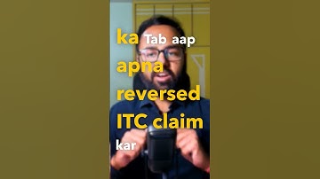 Reclaiming Reversed ITC Under GST – Know the Rules! 🔄 | Section 16