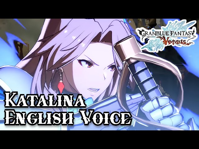 GBVS English Dub Voice: Lancelot Battle Quotes 【Granblue Fantasy Versus】 