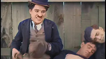 The Champion - Charlie Chaplin - Color Version (Laurel & Hardy)