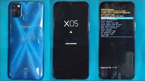 Infinix Smart 6 (X657B X657C) hard reset not working