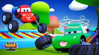 Funny Cars Jumping Game Compilation | Cars Funny Videos | Car Games 3D Animated Cartoons | Toon Cars