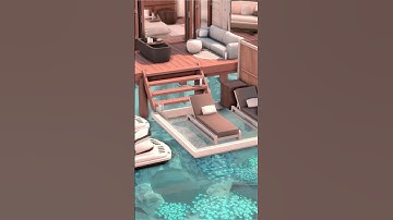 How to get rid of the platforms in the ocean of Sulani | Tutorial | Building Ideas #thesims4