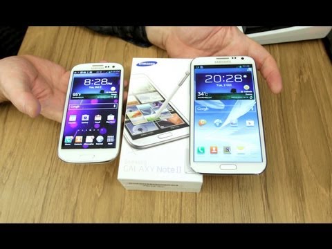 note 10 plus colors Samsung Galaxy Note 2 Unboxing & Demo! (with Galaxy S3 Comparison)