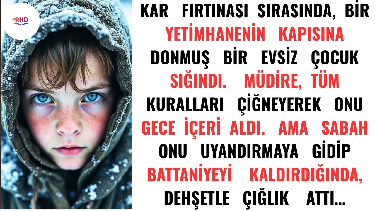 YETİMHANEDEKİ BAKICI, DONMUŞ BİR ÇOCUĞU GECELİĞİNE İÇERİ ALDI, AMA SABAH ONU UYANDIRMAYA GİTTİĞİNDE.