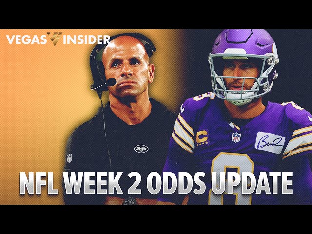Week 2 NFL Betting Odds Update: Vikings vs Eagles & Jets vs Cowboys