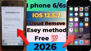 "iPhone 6/6s iCloud Bypass | Activation Lock Remove | Latest Method 🔓💯 Free #iphone6#apple#Rjmobile