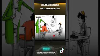 Milgram Deneyi:  Şok Eden Gerçek |  #geçmişinsırları #milgramdeneyi #psikoloji #shorts #tarih