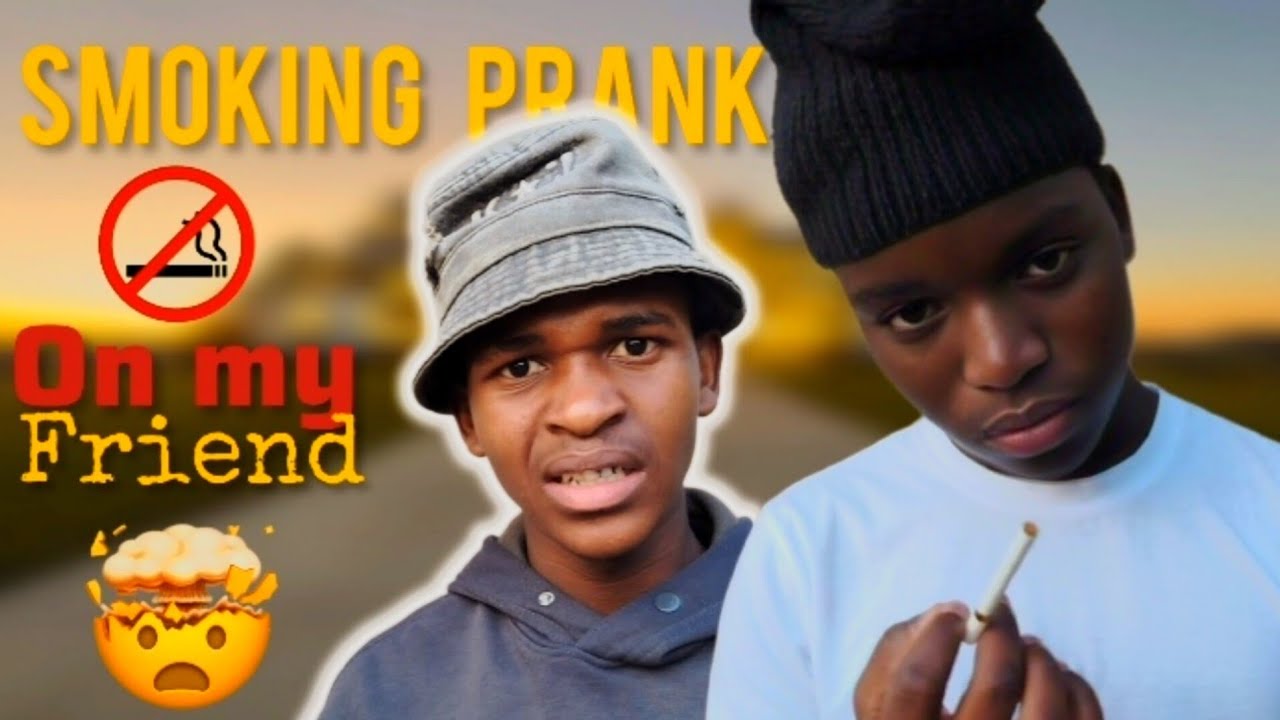 SMOKING PRANK ON MY FRIEND part 2 🚭🔥( prank went wrong ) - YouTube