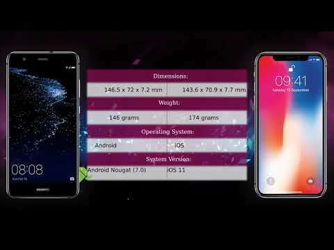 Huawei P10 Lite vs Apple iPhone X - Phone comparison