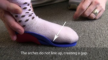 How to | Determine if a Fast Fit shoe insert is too small | Cascade Dafo