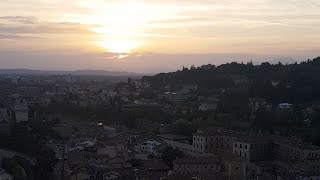 Amazing sunset at Castel San Pietro