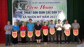 Liên hoan nghệ thuật dân gian các dân tộc xã Nhân Mỹ năm 2023