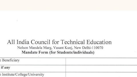 MANDATE FORM in PMSSS & Gap Certificate in PMSSS.