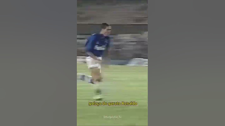 Nunca duvide do Ronaldo Fenômeno Cruzeiro maior de Minas .
