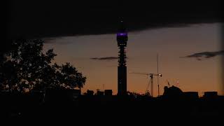 BT Tower Timelapse by rochez 85 views 5 years ago 16 seconds