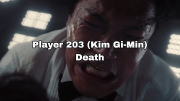 Player 203 (Kim Gi-Min) Death Scene | Squid Game Season 3